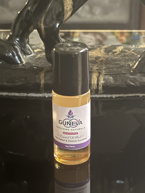 Guneva Oil Pain Relief For Muscle and Bone – 1 Ounce Bottle